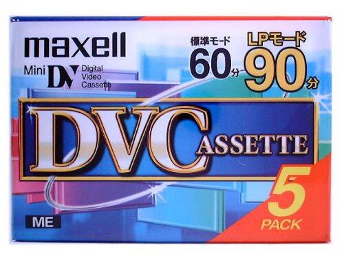 maxell DVM60SEN.5P MiniDVカセット 60分5巻パック | geisha Cat*
