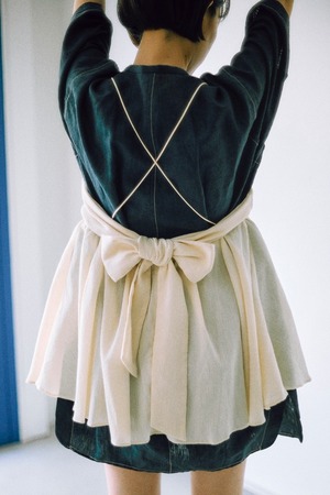バックリボンキャミソールチュニック｜Back ribbon camisole tunic
