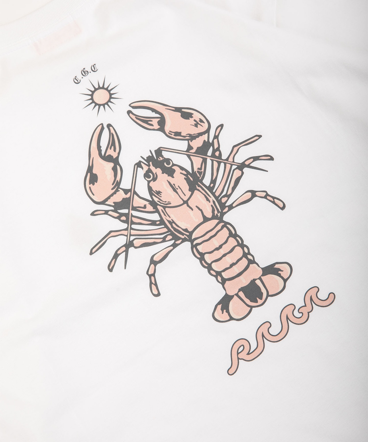 【RCGC】RCGC LOBSTER GRAPHIC PRINT T-shirts［RGC024］