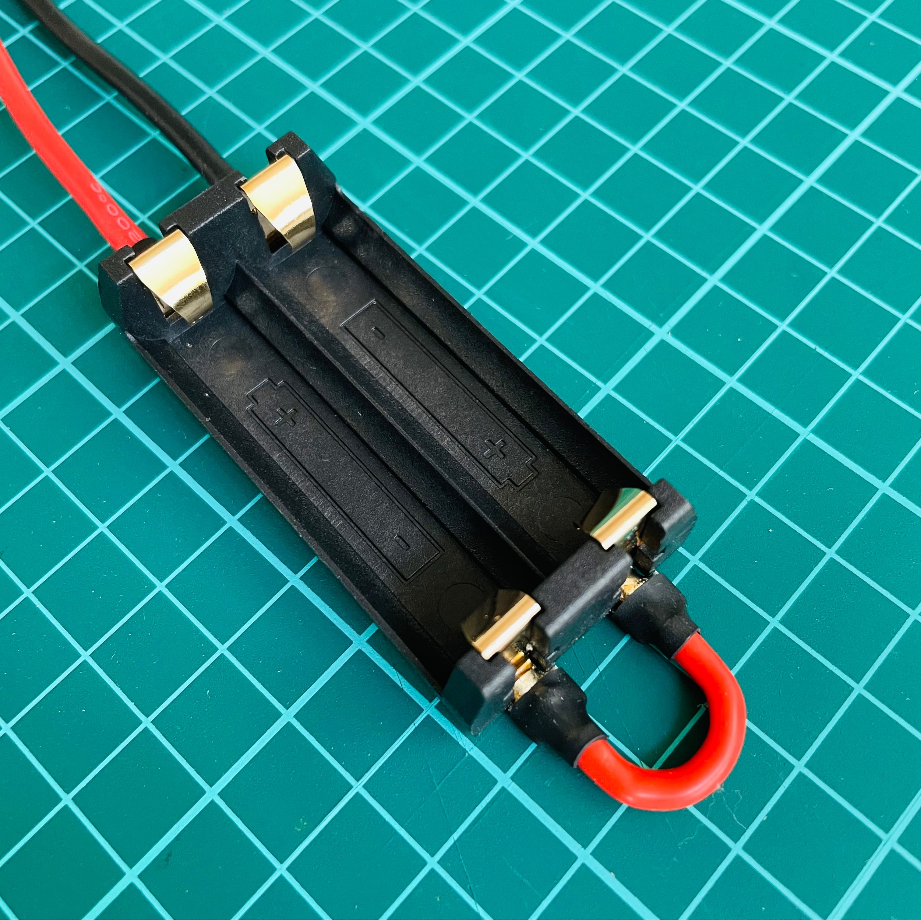 ◇ミニ四駆「XT60-単3」バッテリーホルダー RC ラジコン 充電 14AWG 2 