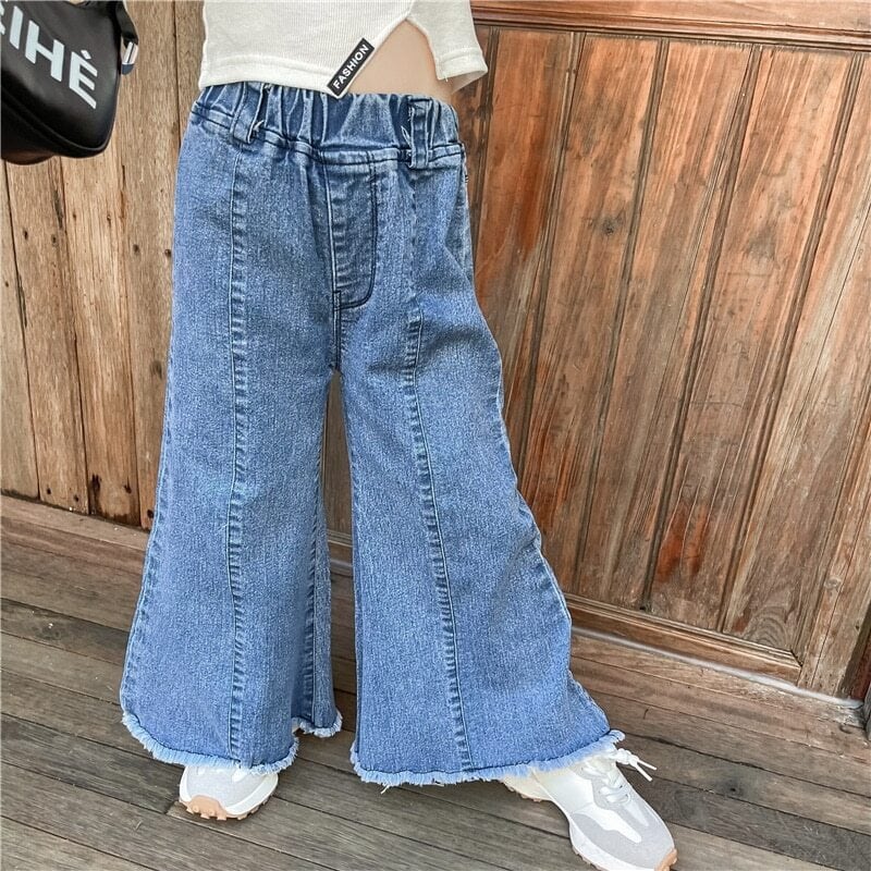 送料無料☆予約商品】ベルボトムデニム 秋冬 春夏ベビー お呼ばれ