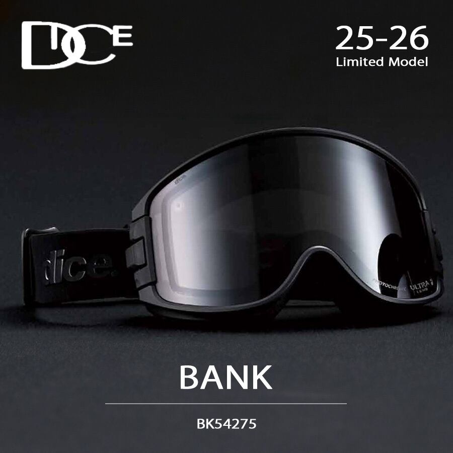 25-26 ダイス ゴーグル DICE スノーボード BANK バンク リミテッド