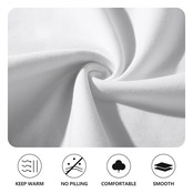 Unisex Front & Back Printing Cotton Hoodie FL 4803