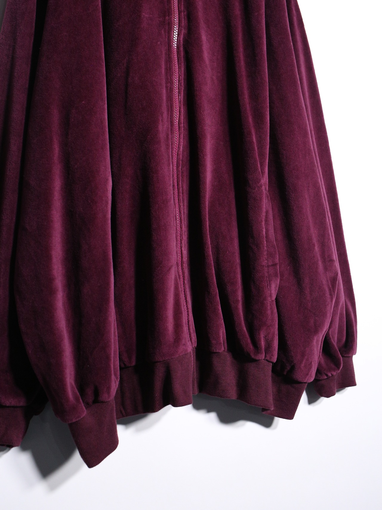 "KING SIZE" XXXL super over silhouette velours jacket - 10