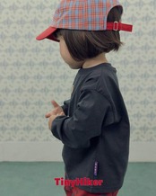 韓国子供服 / TinyHiker / 26Autumn / 秋冬チェック柄キャップ / 秋服 *FREE *