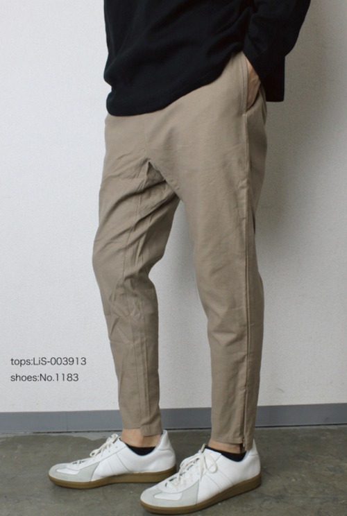 Stretch Rayon Easy Pants　Beige