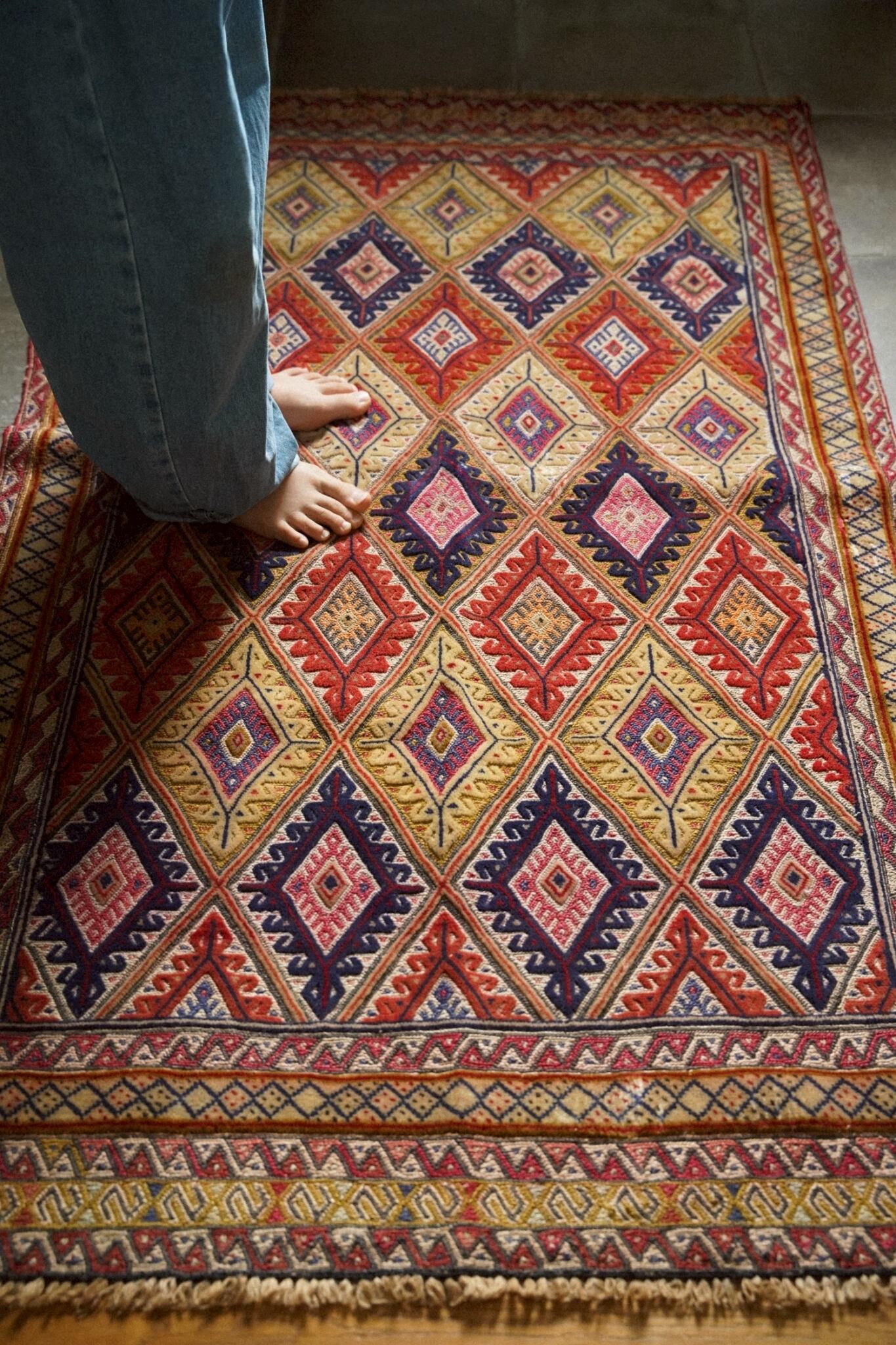 1519-Vintage Mashwani rug