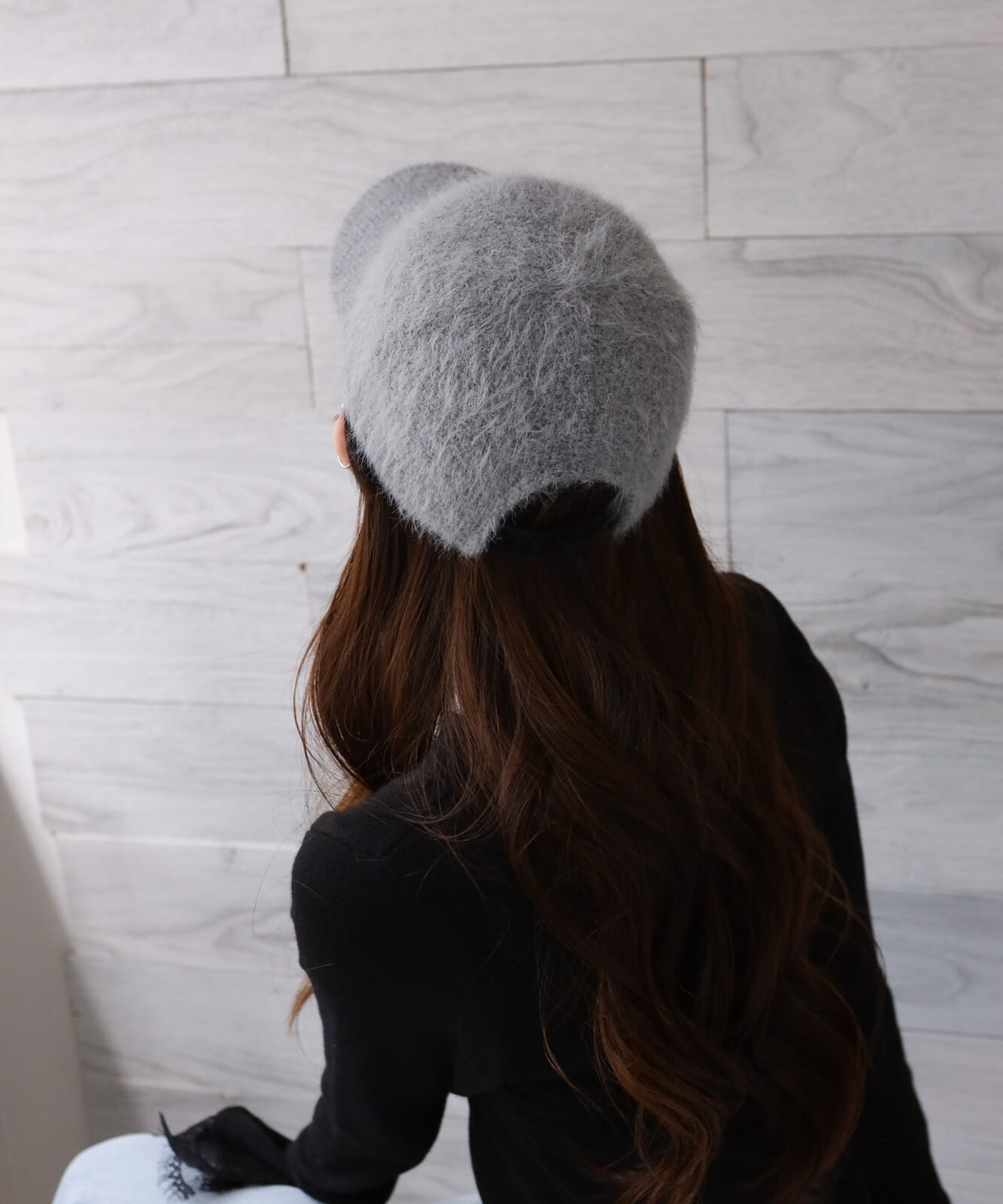 【SELECT】アジャスターゴムアンゴラキャップ