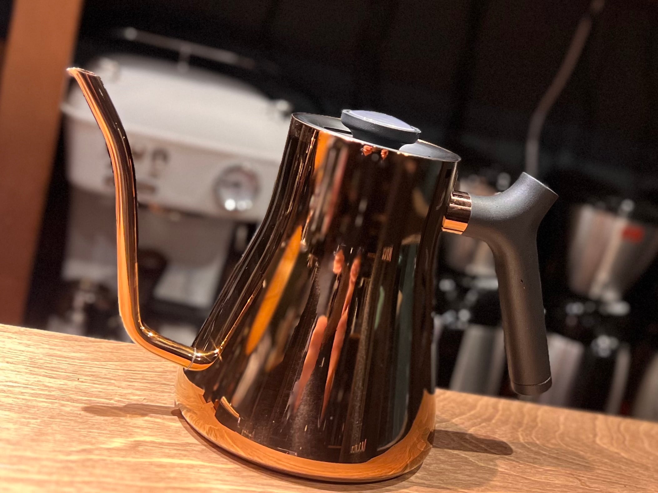 FELLOW Stagg Pour Over Kettle Polished Copper | COFFEE LAB KOMAMEYA
