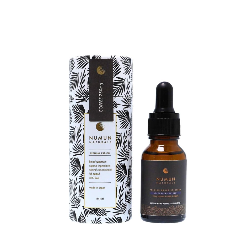 パーフェクトコーヒー CBD+CBGオイル 5% 750mg 【3本セット】 | NUMUN