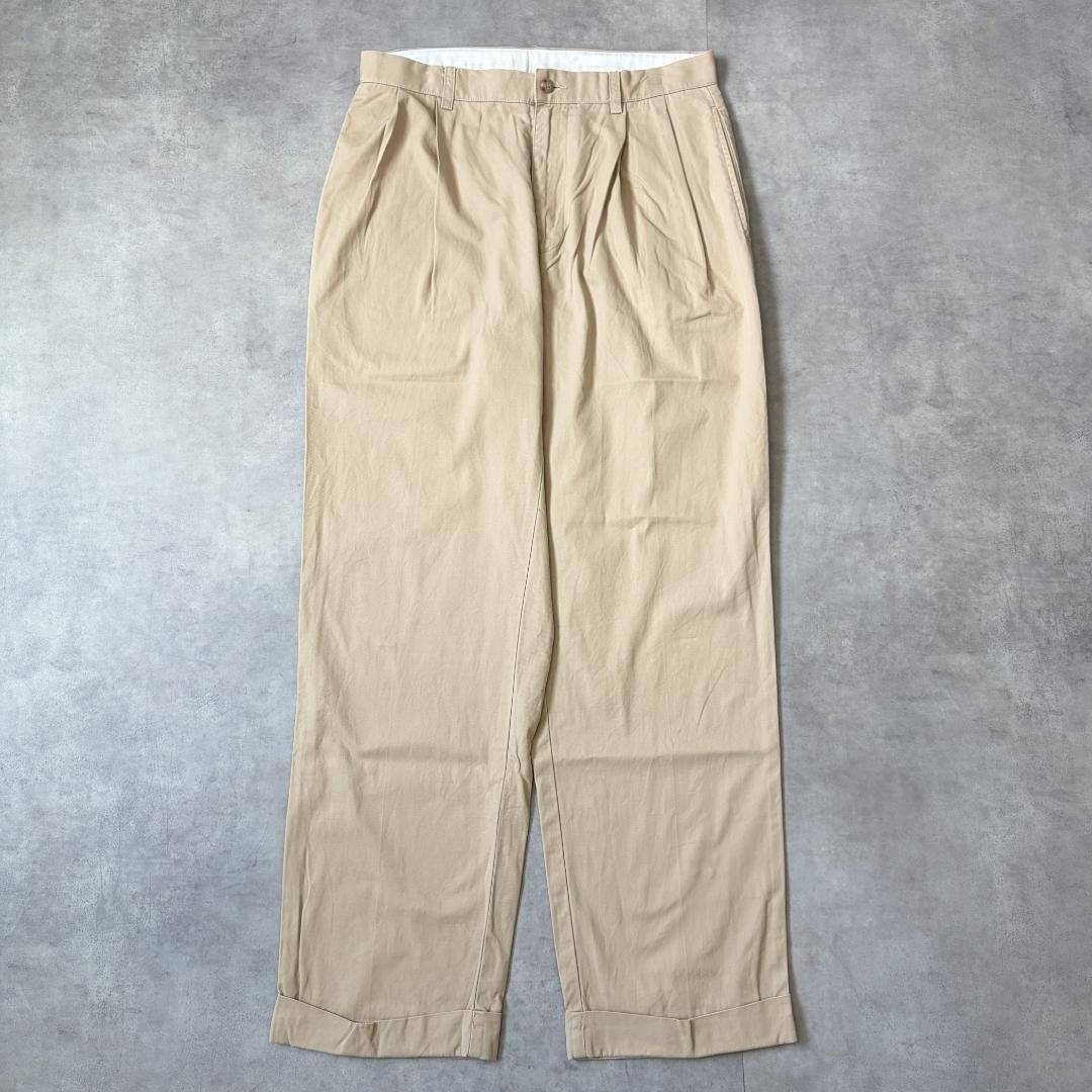 ラルフローレン W32 ポロチノ 古着 90s チノパン ハモンド 20952