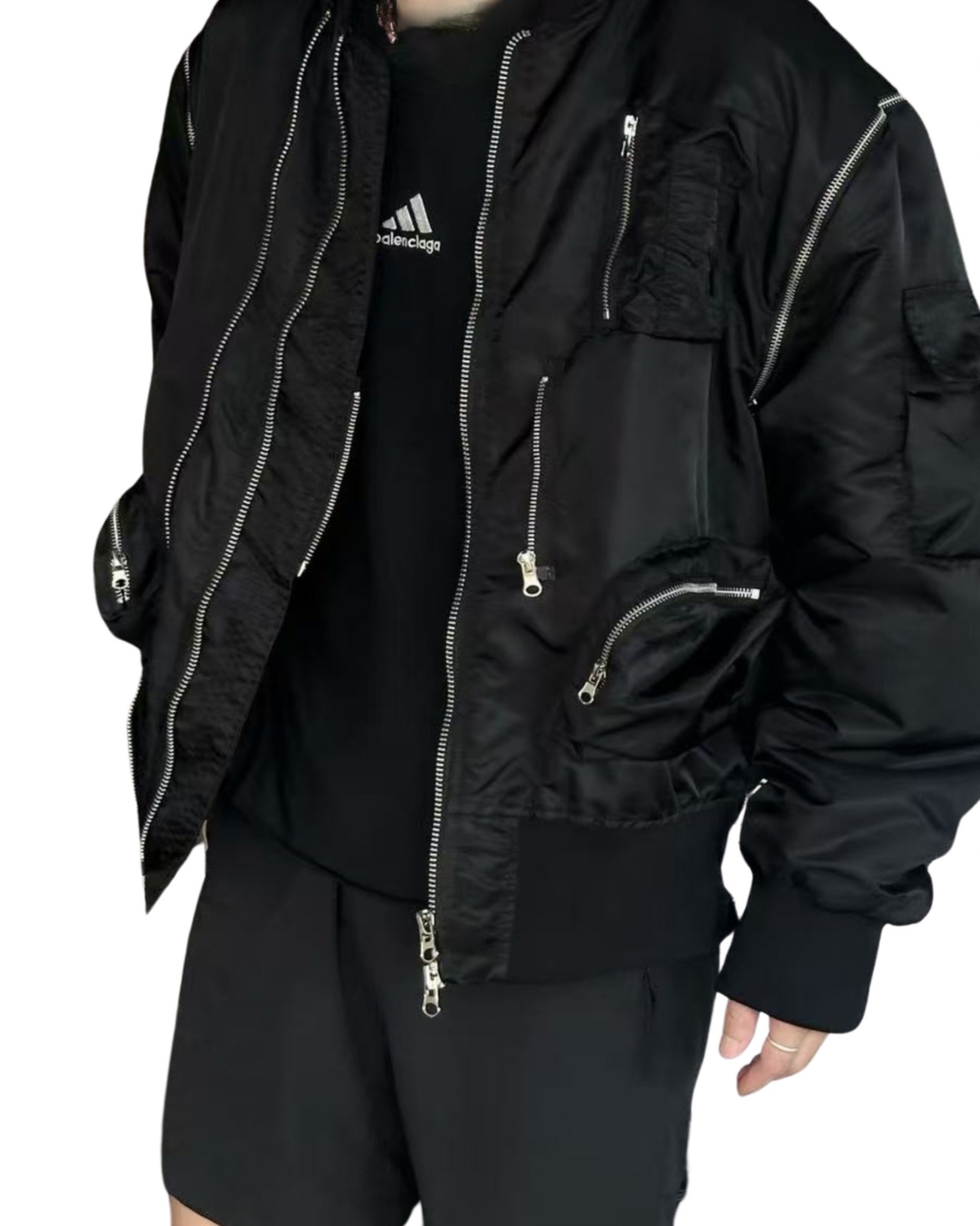 【お急ぎ発送】2WAY マルチジップブルゾン(OU00016)