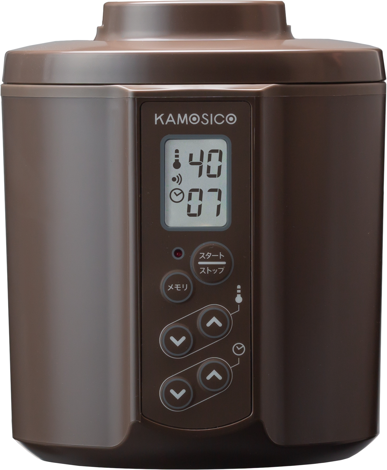 KAMOSICOガラス容器2個付きセット（ブラウン） | 発酵食大学 購買部