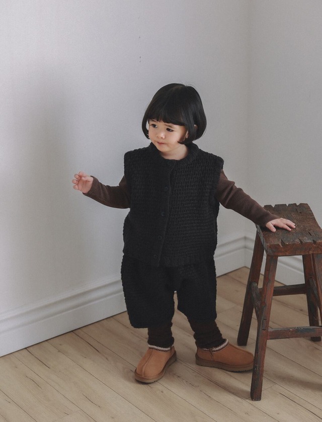 予約⌇onu/ Thick knit pants