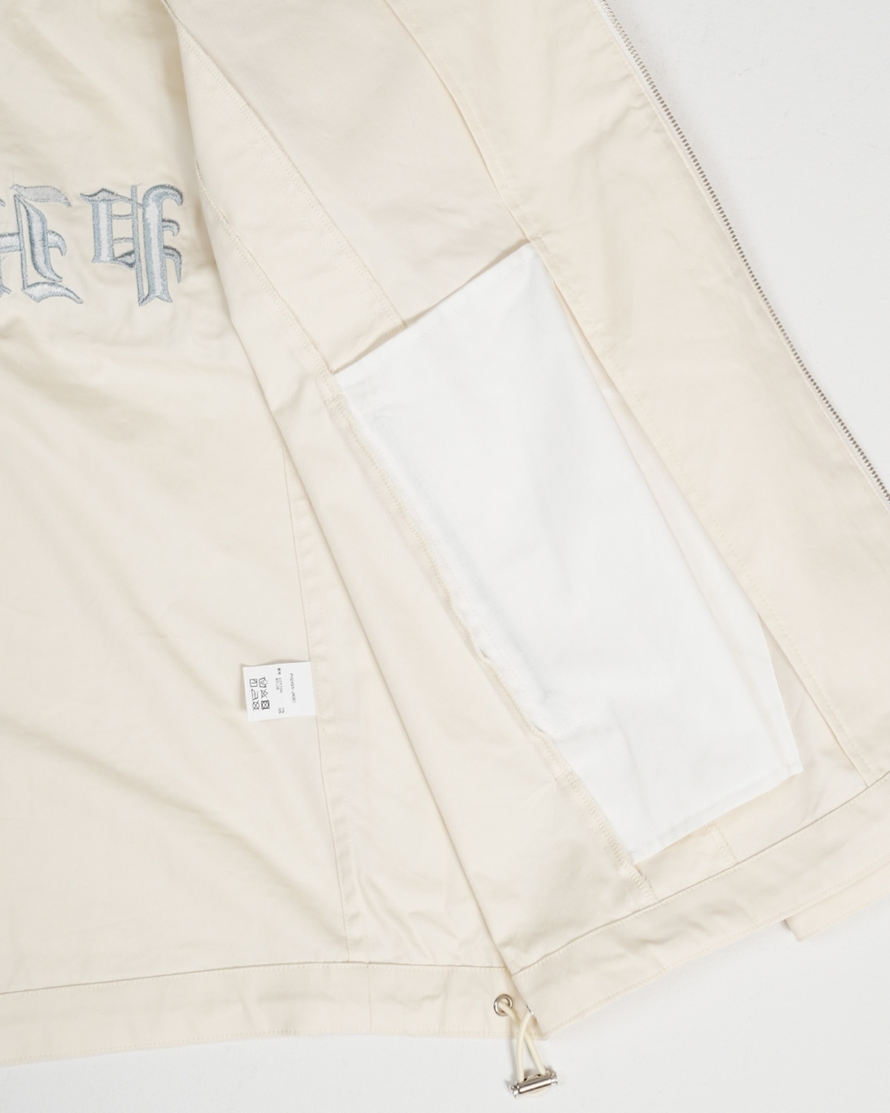 OLD ENGLISH LOGO COTTON NYLON JKT