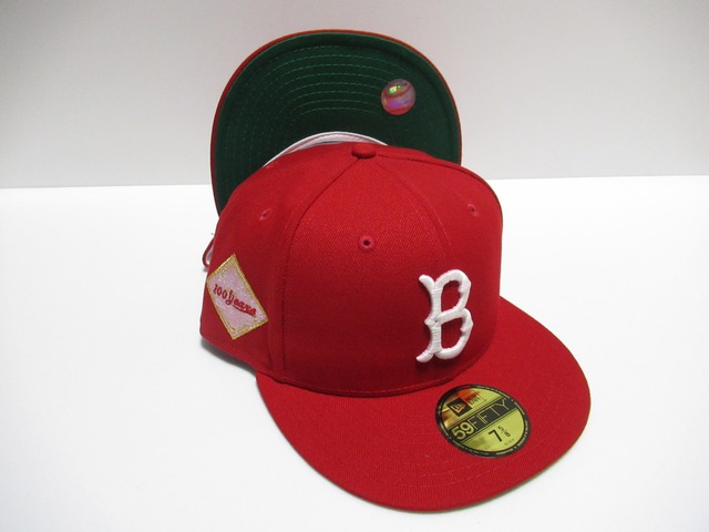 Exclusive NEW ERA 59fifty Brooklyn Dodgers　　ブルックリン・ドジャース　RED