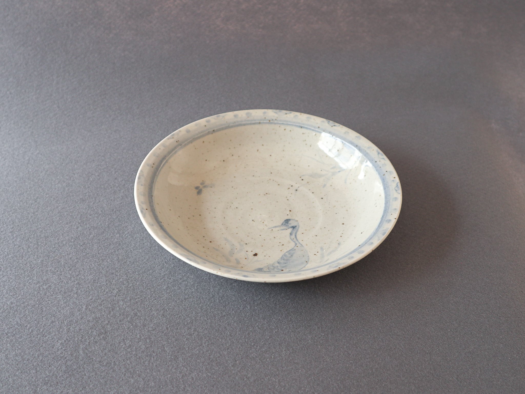 ▪️沼田智也：鶴蝶文7寸皿 | 器の店・沈丁花