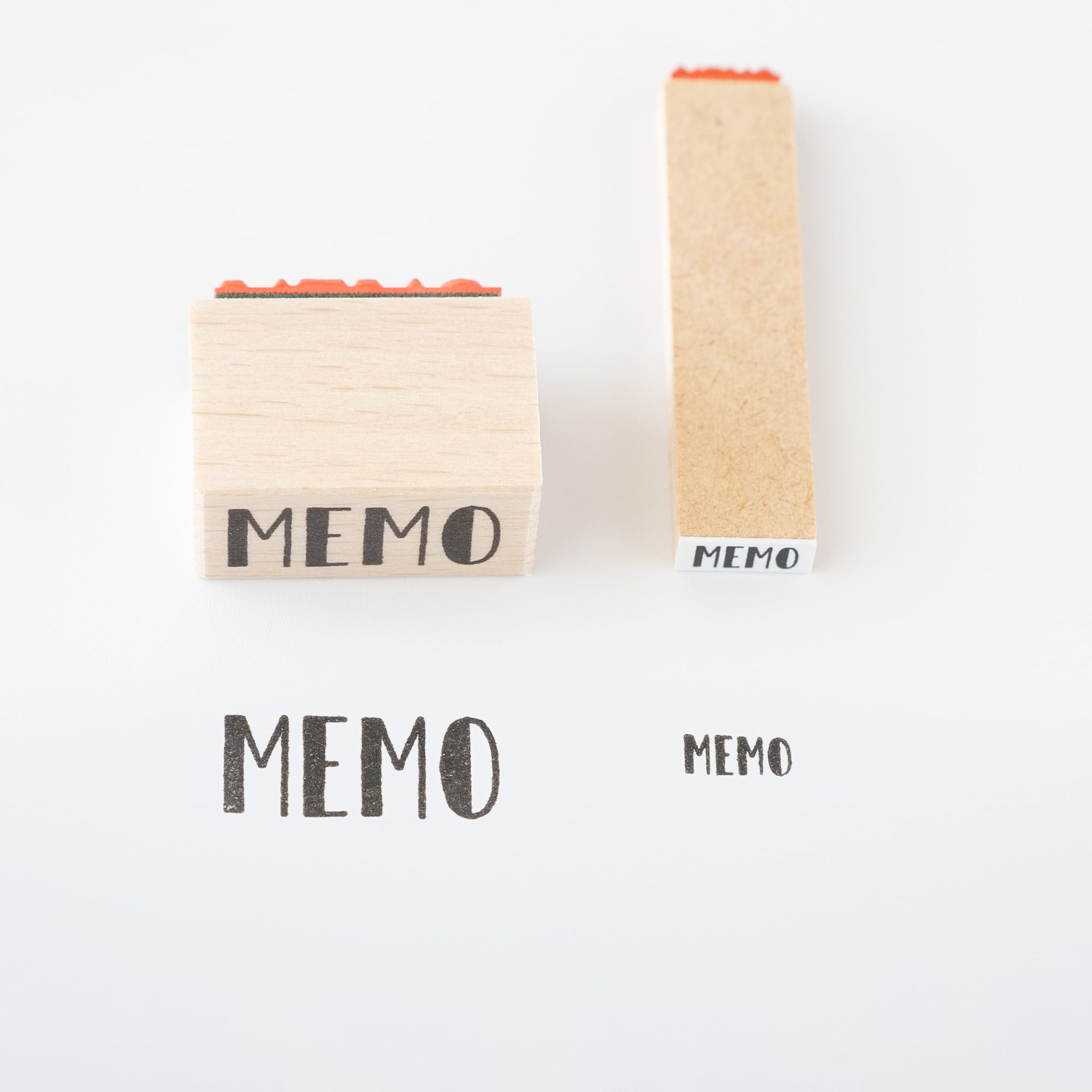 【大きな文字】MEMO_メモ | はんこ