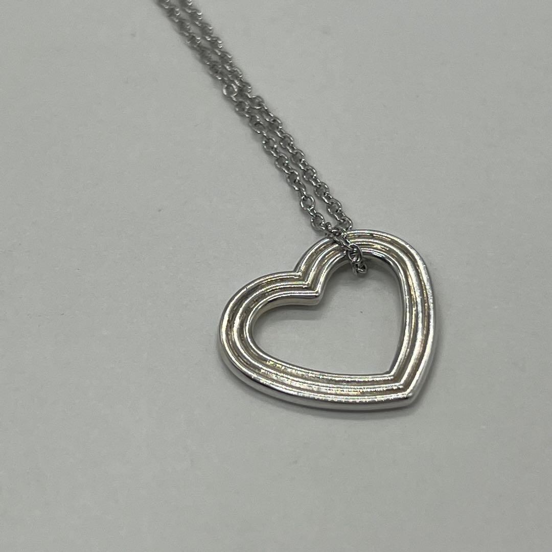 ティファニー TIFFANY メナード MENARD ハートモチーフネックレス