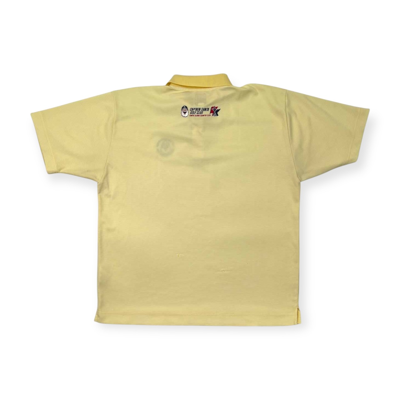 CAPTAIN SANTA キャプテンサンタ GOLF CLUB 半袖 ポロシャツ サイズ L /イエロー/ゴルフ