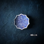 ペルシャの飾り皿（ミーナーカーリー）9ｃｍ　アクセサリートレイ【MINA KARI 08-028】
