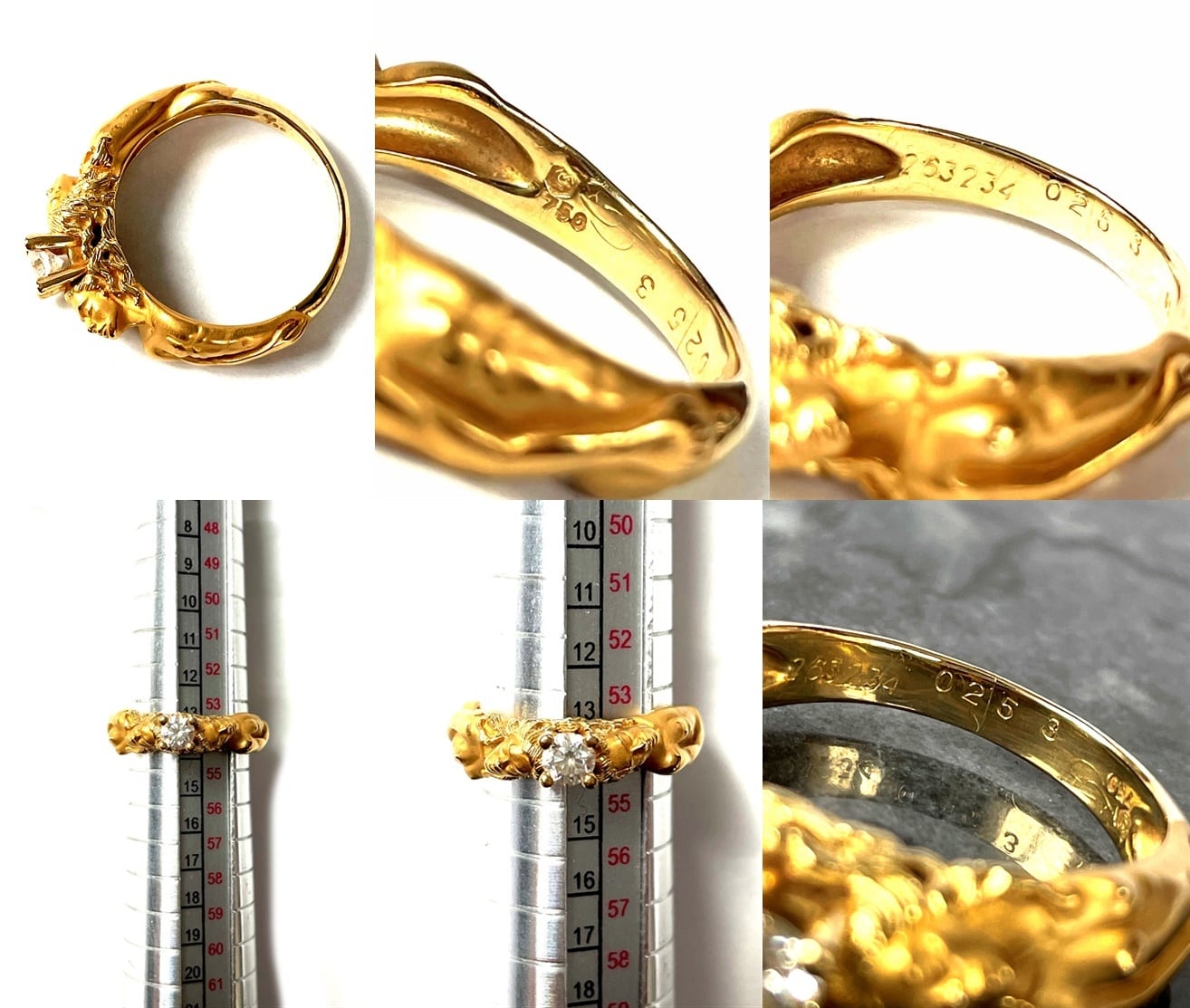 Carrera y Carrera カレライカレラ アダム&イブ ダイヤモンド リング