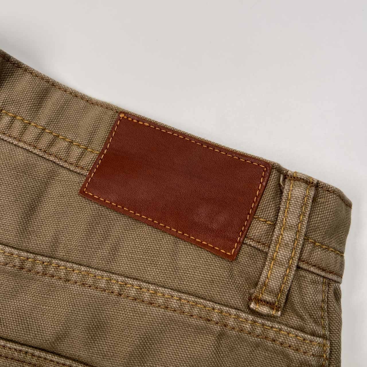 SPELLBOUND スペルバウンド ダック生地 ワーク パンツ ボトムス サイズ 32 /ベージュ系/メンズ/日本製/ドミンゴ