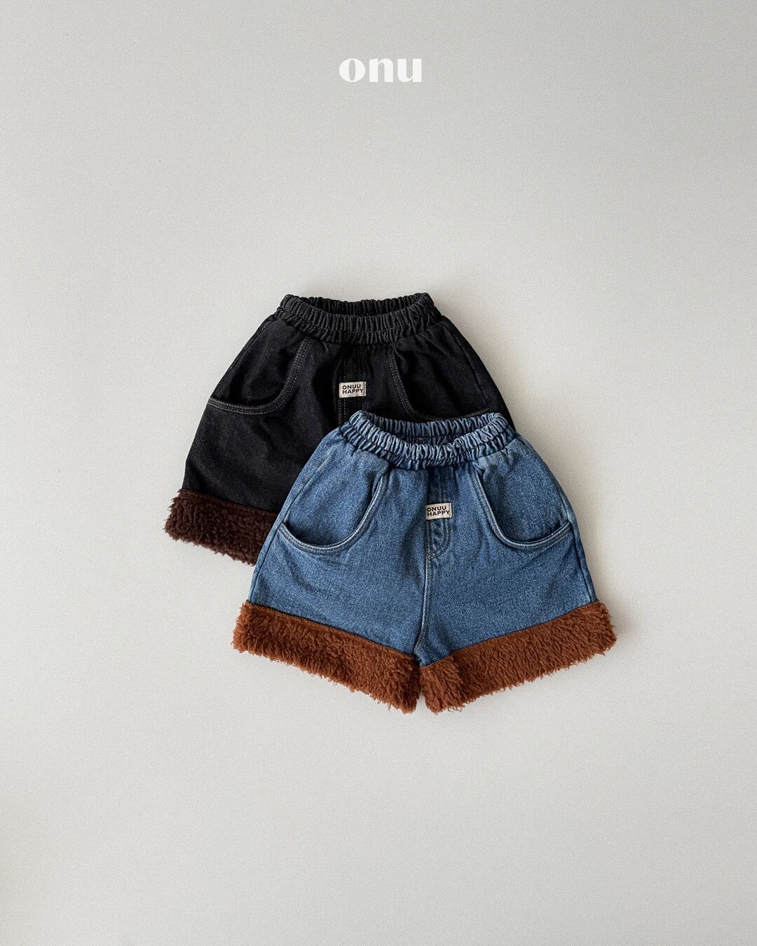予約⌇onu/ Denim fleece pants
