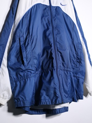 “NIKE” embroidery logo design switching nylon jacket