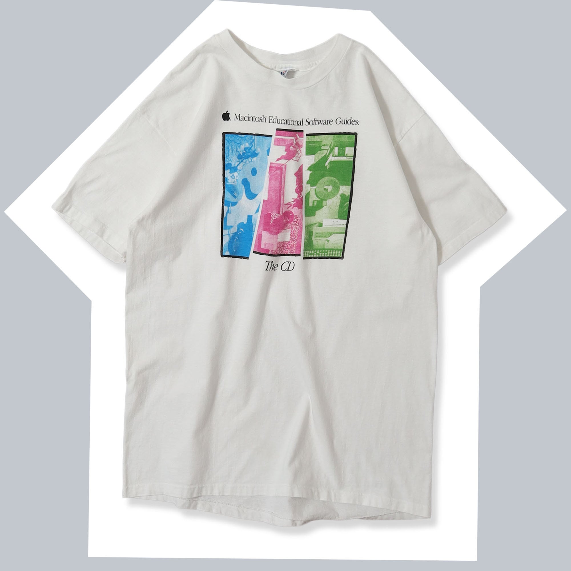 90s Apple Macintosh Educational Software Guides Promo Tee