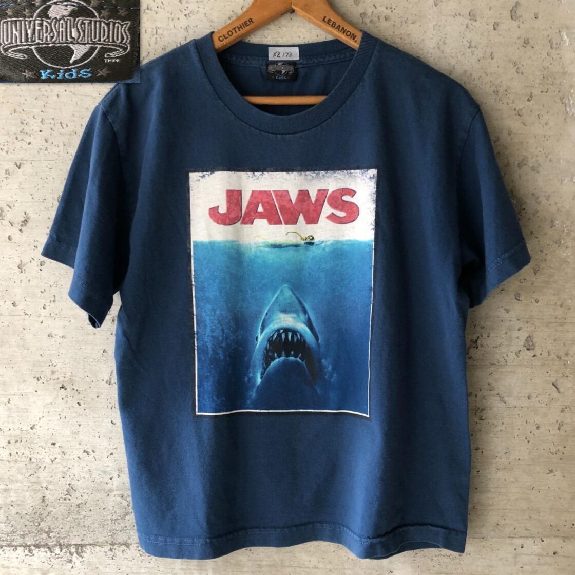 XZ173 JAWS ジョーズ Tシャツ ユニバーサルスタジオ 90s 映画 | Pay ID 