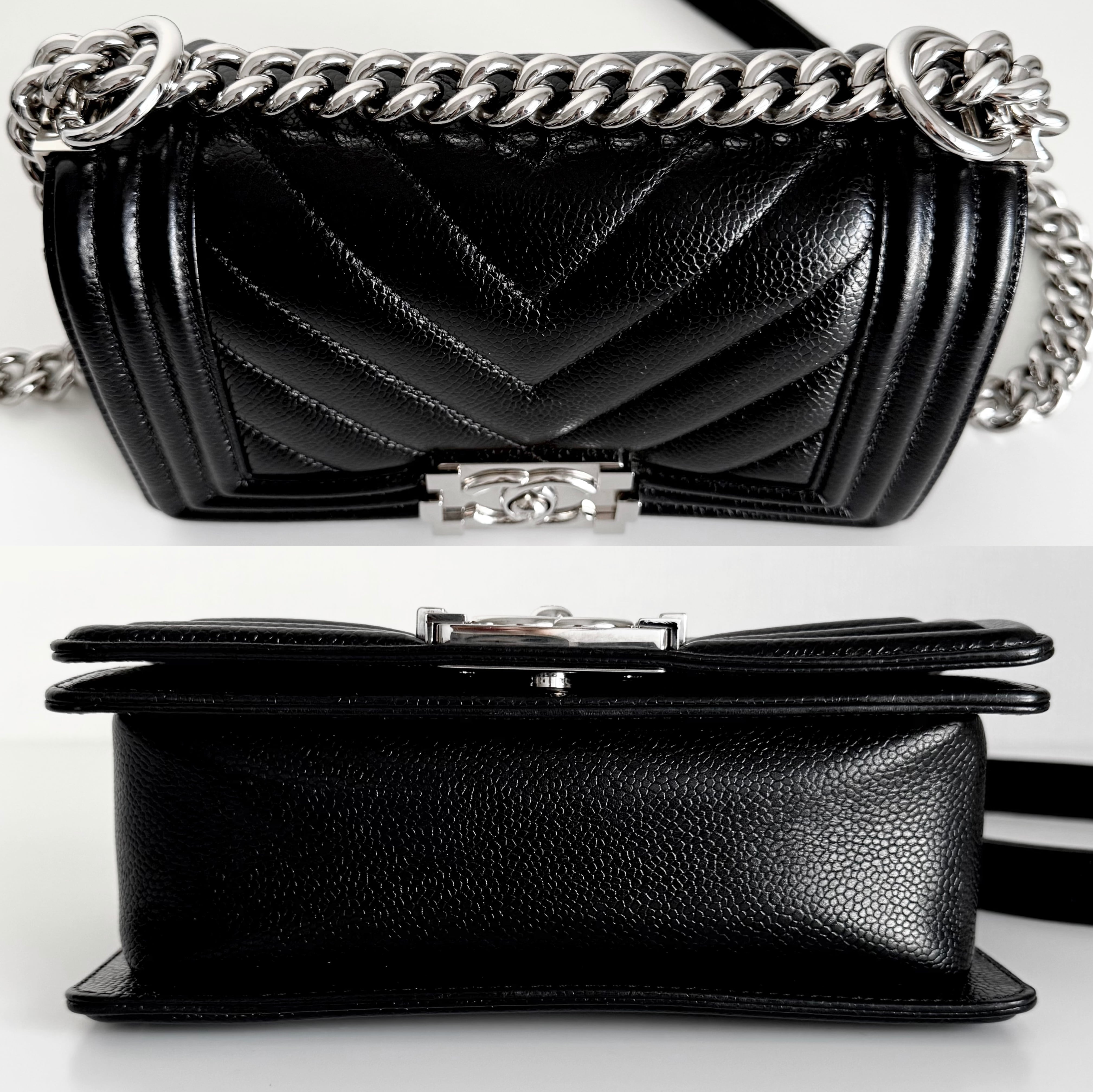 極美品】シャネル ボーイシャネル BOY CHANEL 20 スモール ブラック
