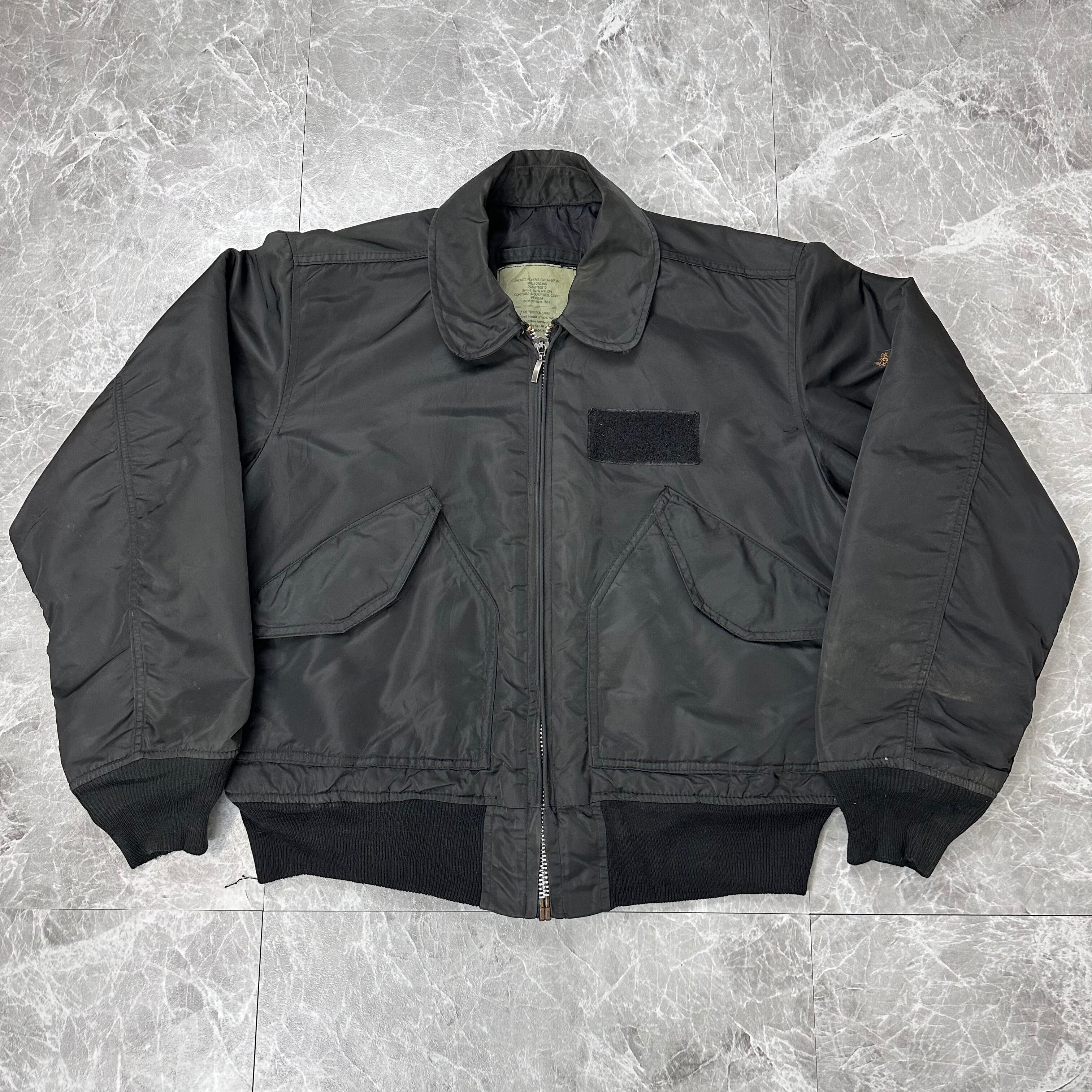 90s~ DOCKERS Cow Leather Jacket “Black” / ドッカーズ レザー