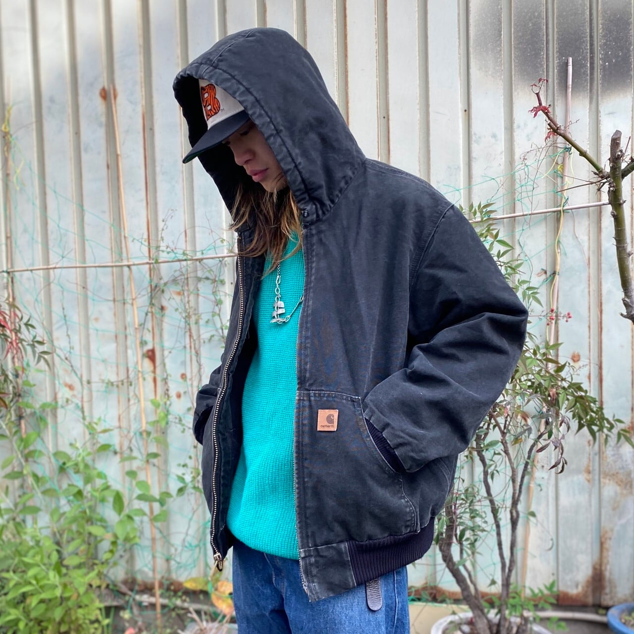 Carhartt カーハート アクティブジャケット メンズM 古着 ダック地 