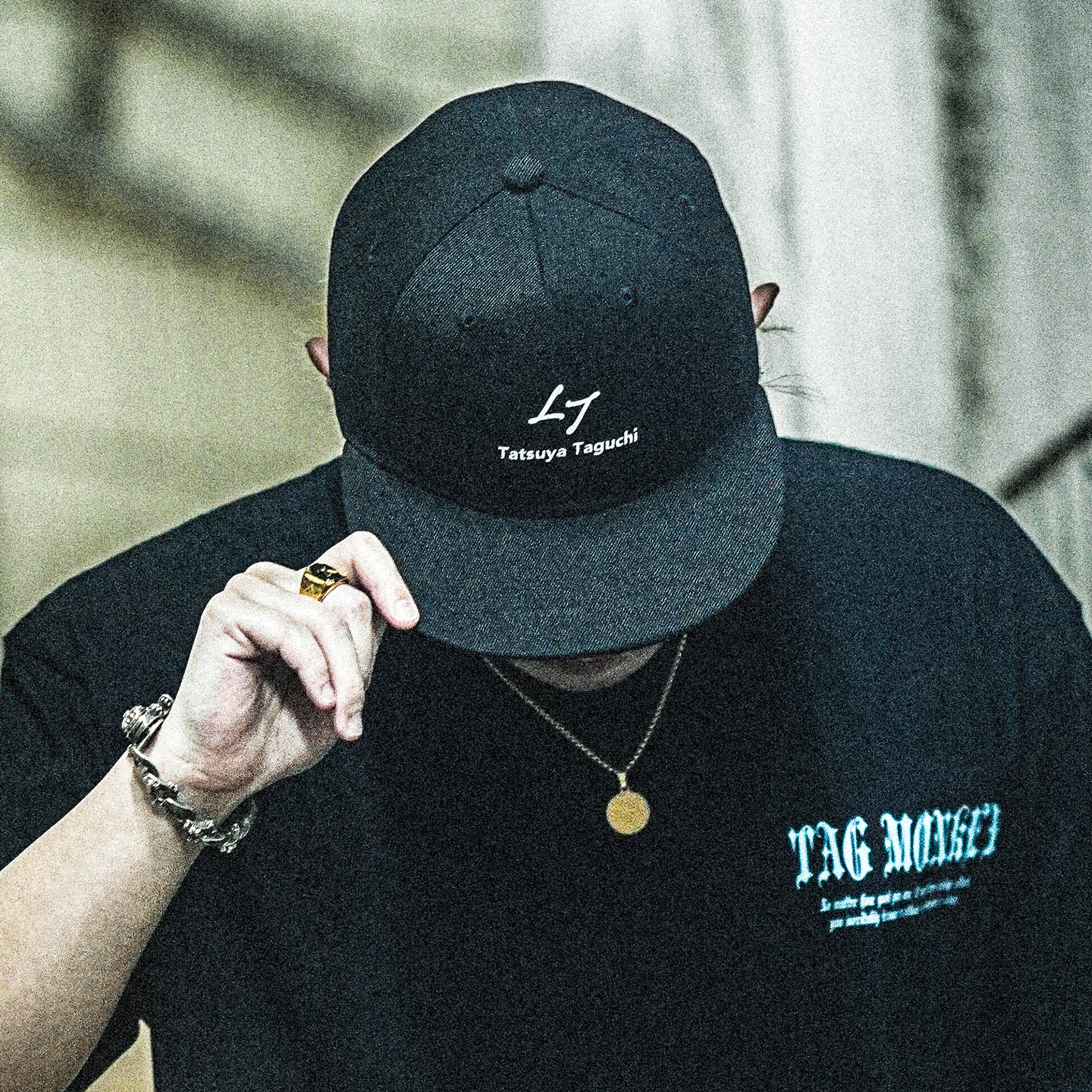 TT BLACK CAP | 「TT」-Tatsuya Taguchi- TT BLACK CAP | 「TT」-Tatsuya Taguchi-