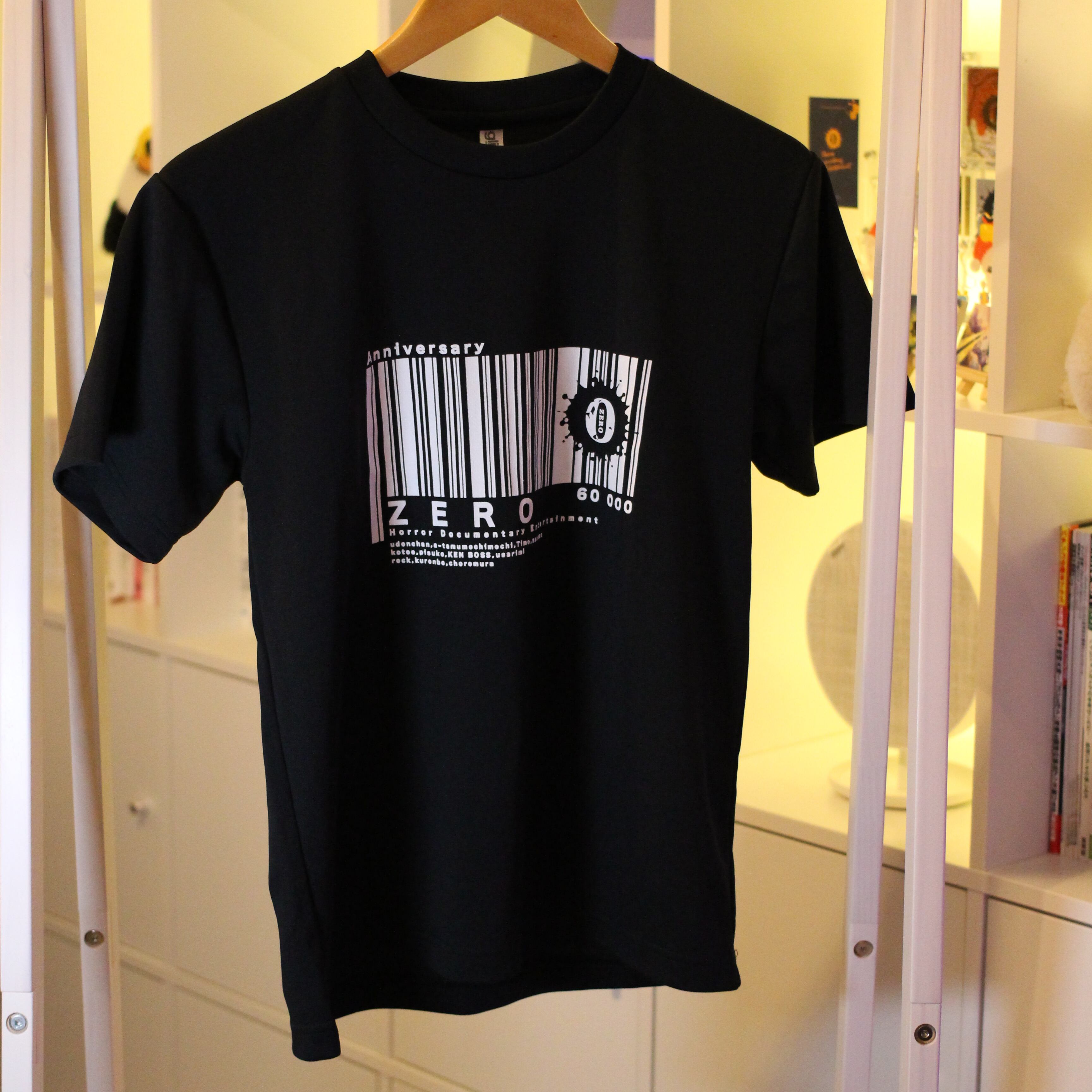 ※松本着用※【ClubZERO限定】心霊番組ゼロ登録者6万人記念Tシャツ(S)※発送時期:11月末~12月初旬頃