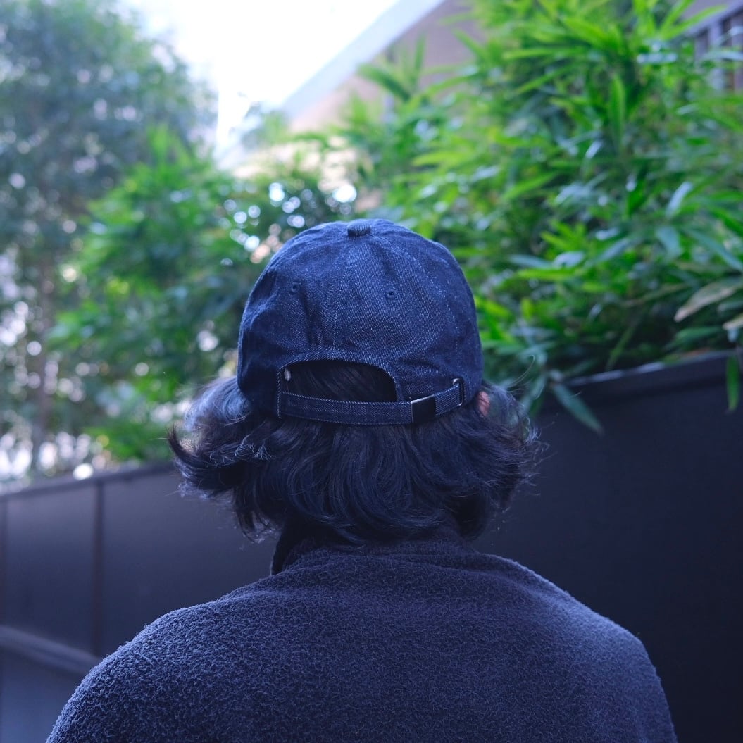 Sans limite(サンリミット) / 別注10oz デニム6パネルキャップ-indigo