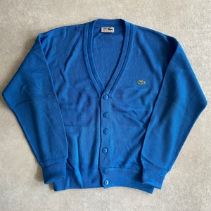 1980~90s  CHEMISE  LACOSTE  Cardigan  Made in Euro  L位　H700