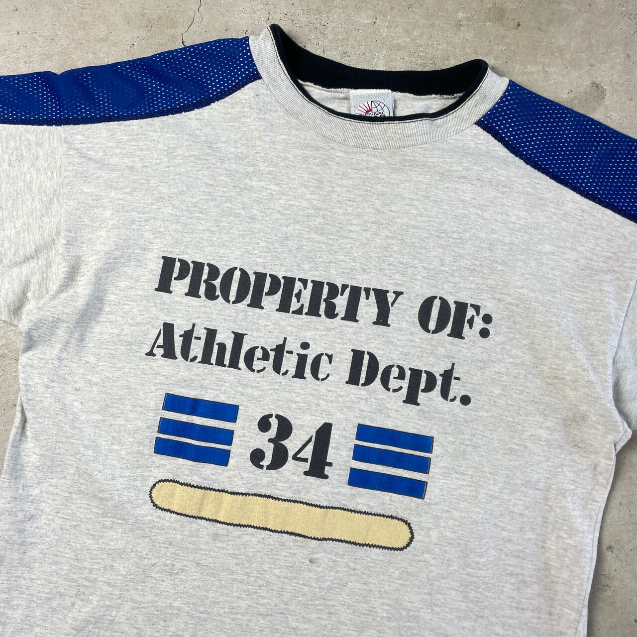 USA製 90年代 PROPERTY OF ATHLETIC DEPT ロゴ プリントTシャツ メンズ 