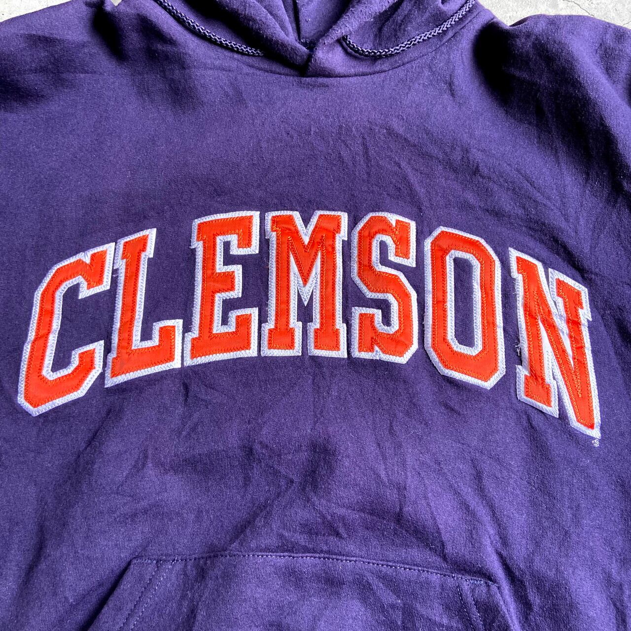 Champion チャンピオン CLEMSON カレッジロゴワッペン プル Champion チャンピオン CLEMSON カレッジロゴワッペン プル