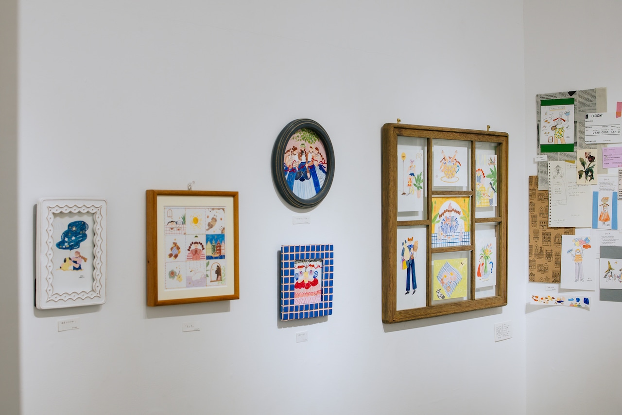 < Riie ／ ワカイリエ > 原画「みんな抱きしめセーター」