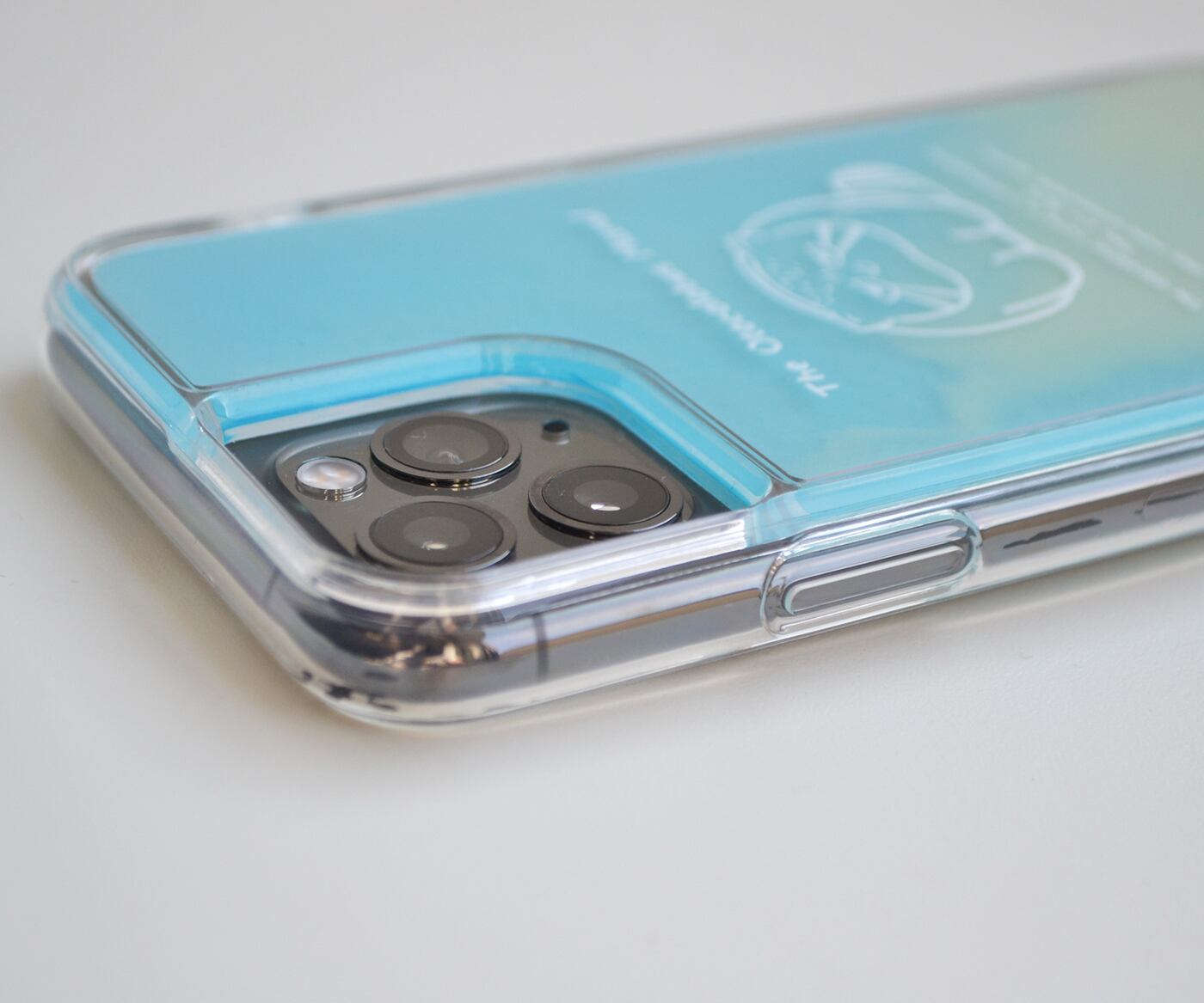 サオン様　iPhoneケース 蓄光ネオンサンドiPhoneケース☆マヌルネコ | ハシビロコウグッズ
