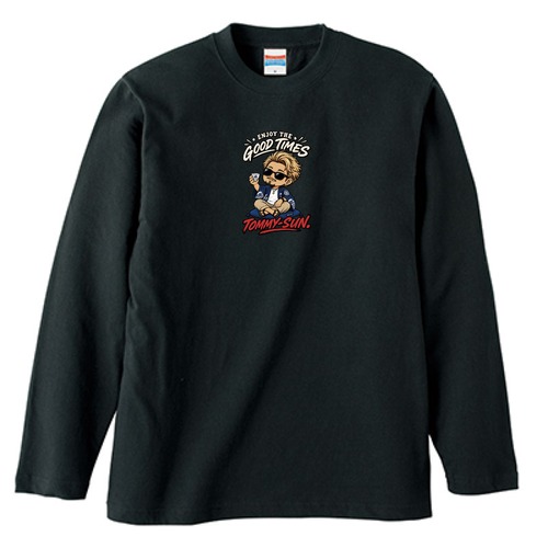 【TOMMY-SUN.】ENJOY THE GOOD TIMES ロングスリーブ Tシャツ