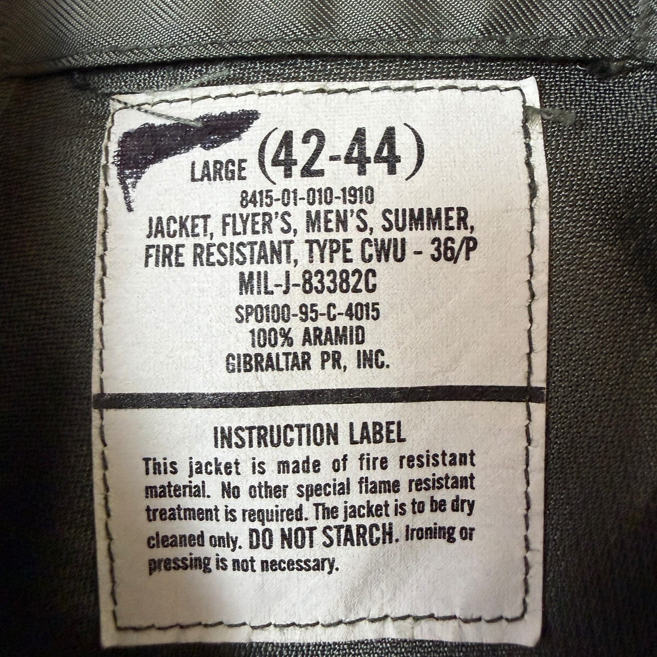 90's CWU-36/P Flight USAF Jacket 90年代 アメリカ 空軍 フライトジャケット ヴィンテージ ビンテージ  TT2026-0050 - 7