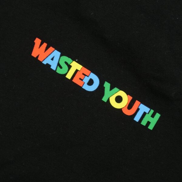 wasted youth posca hoodie