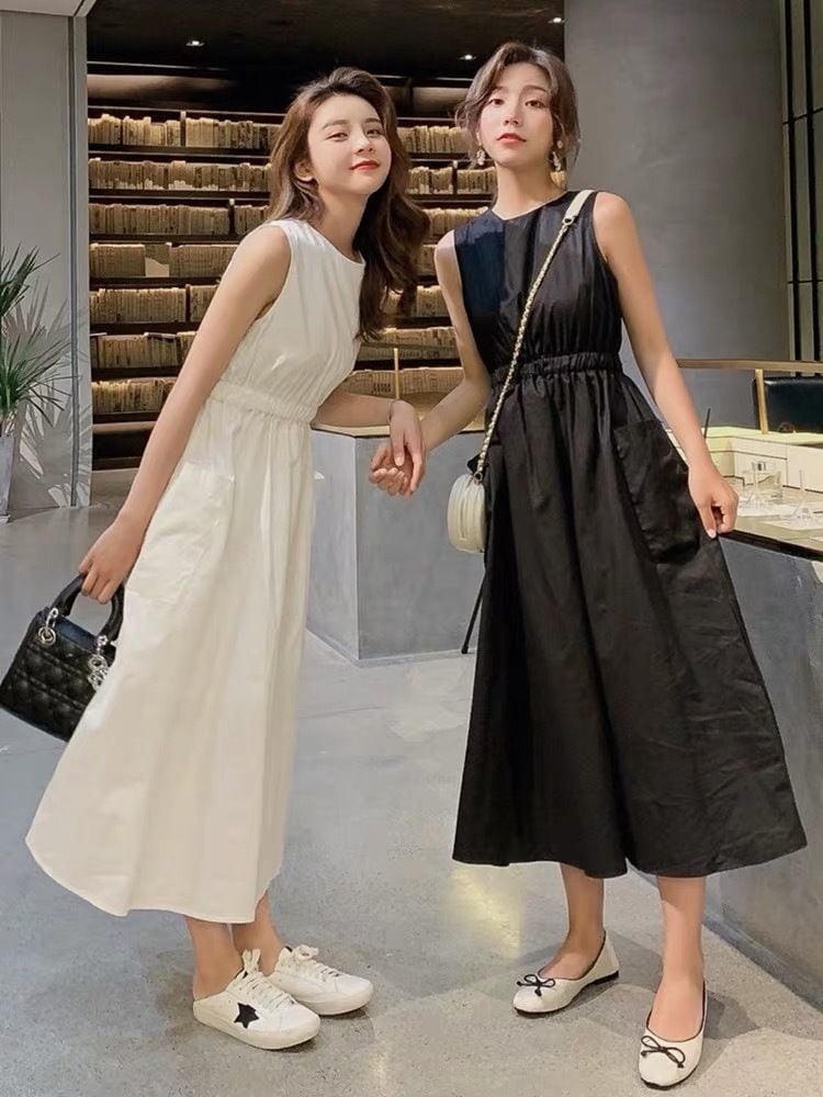 ◆予約◆basic flare onepiece(ご注文から1-2週間程でお届け)