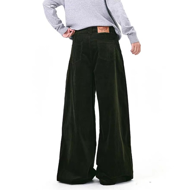 tucked corduroy pants　タックコーデュロイパンツ　J1650