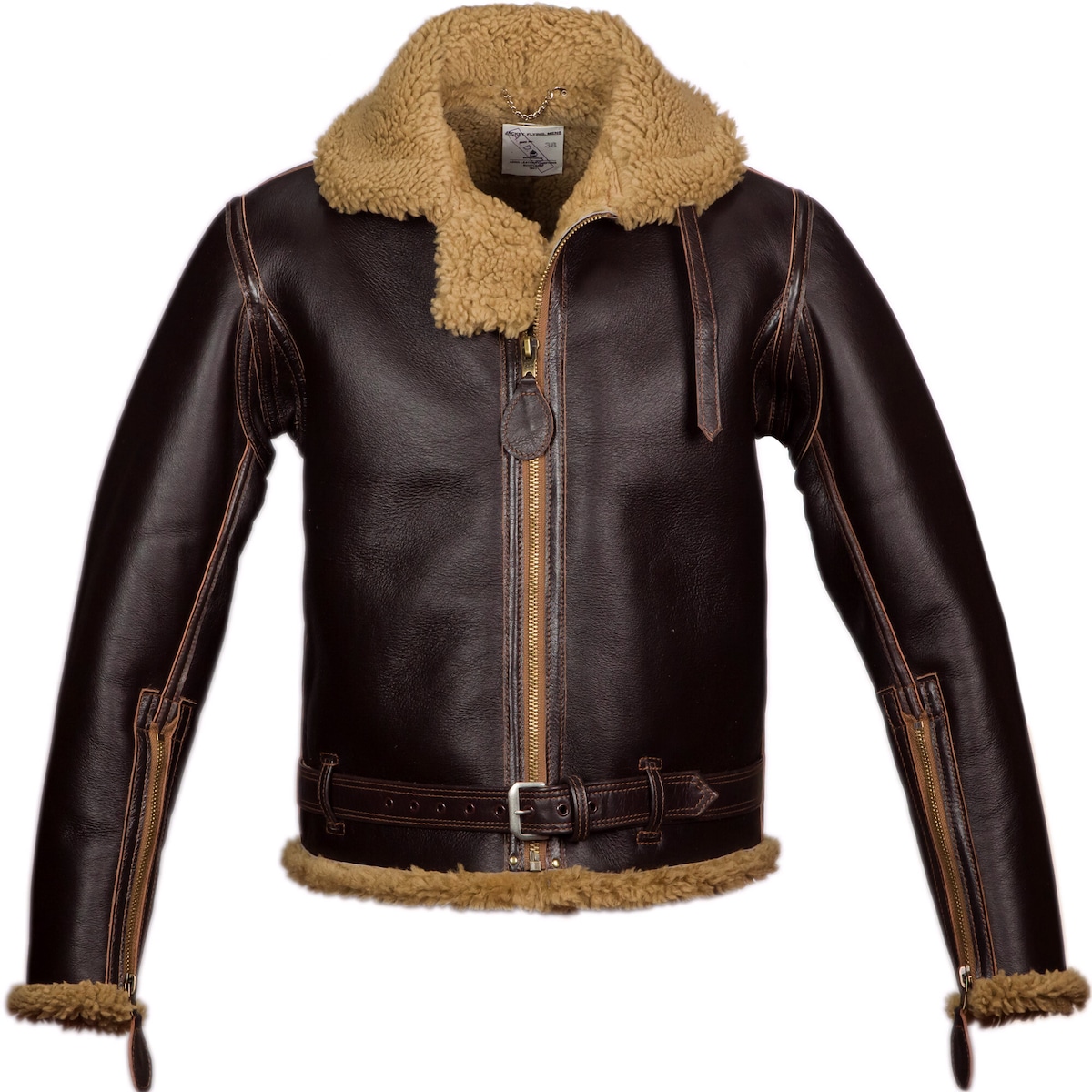 AERO LEATHER TYPE D-1 ムートン レザー ジャケット（RAF Flying 