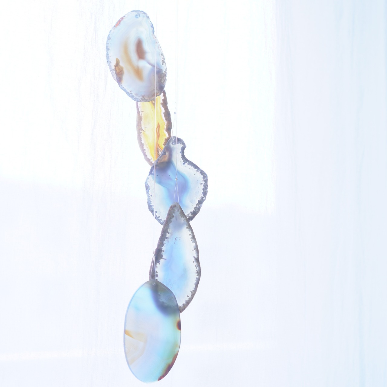 AKEBOSHI 02 - アゲートヒーリングチャイム / Agate Sun Catcher Wind Chime 792
