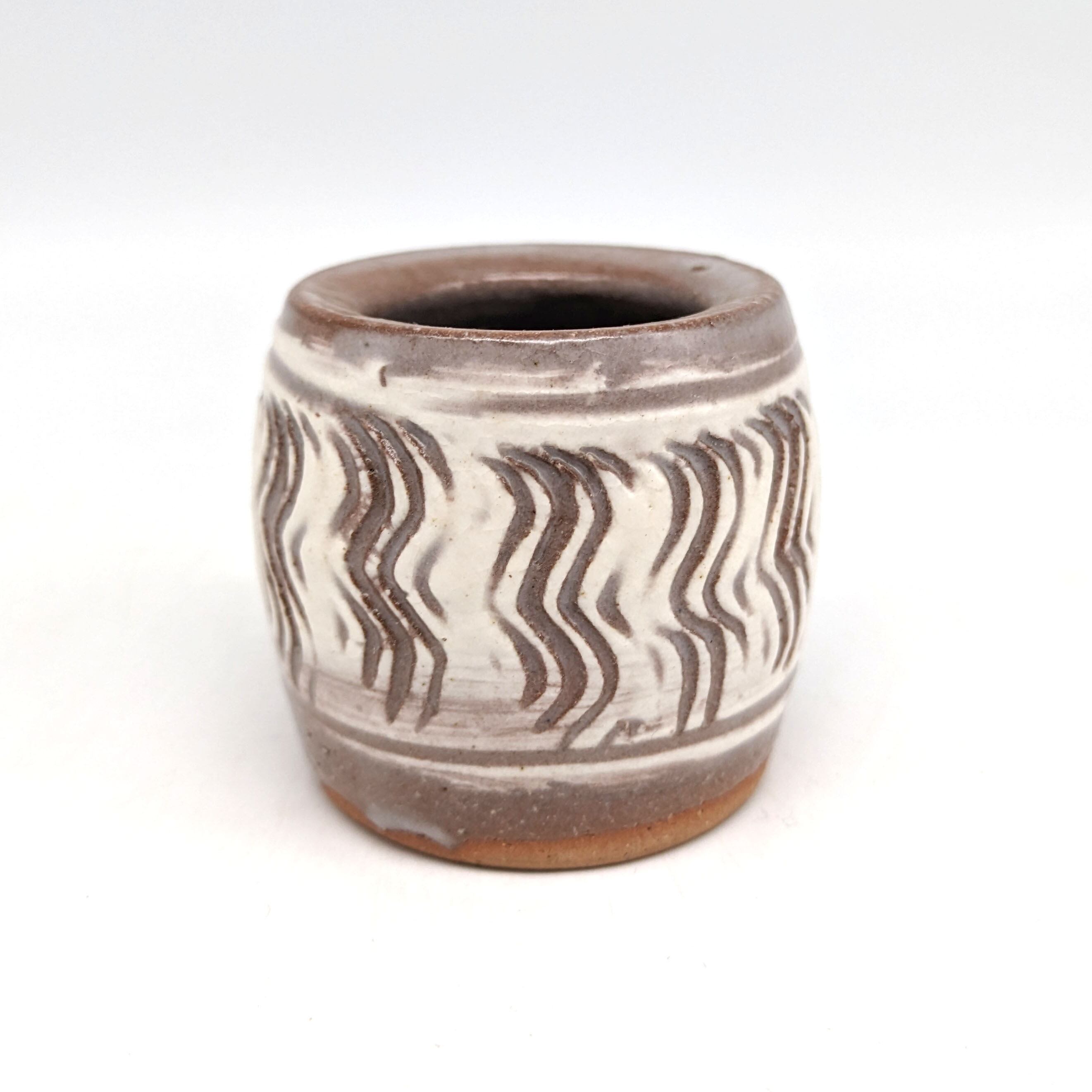 高野昭阿弥・蓋置・色絵・三ツ兎・茶道具・No.240820-23・梱包サイズ60